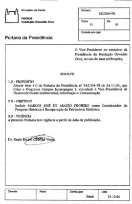 portaria 0382