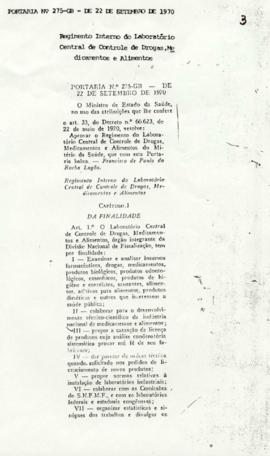portaria 0275