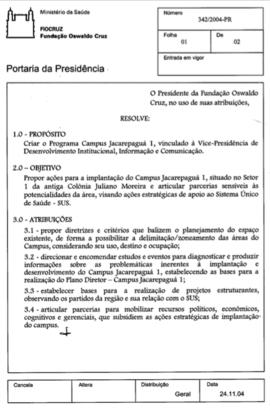 portaria 0342