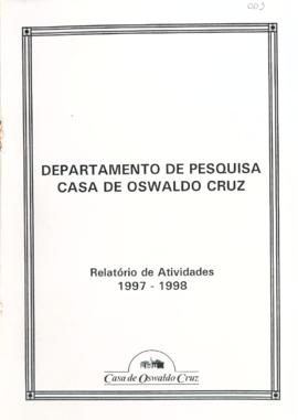 Relatório de Atividades do Depes (1997)