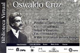 Convite para inauguração da Biblioteca Virtual Oswaldo Cruz